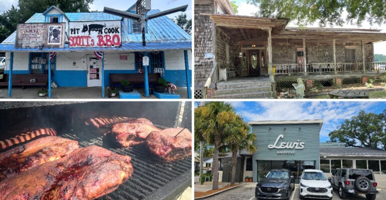 In South Carolina, 7 Barbecue Joints Still Smoke Their Pork Low And Slow Over Real Wood