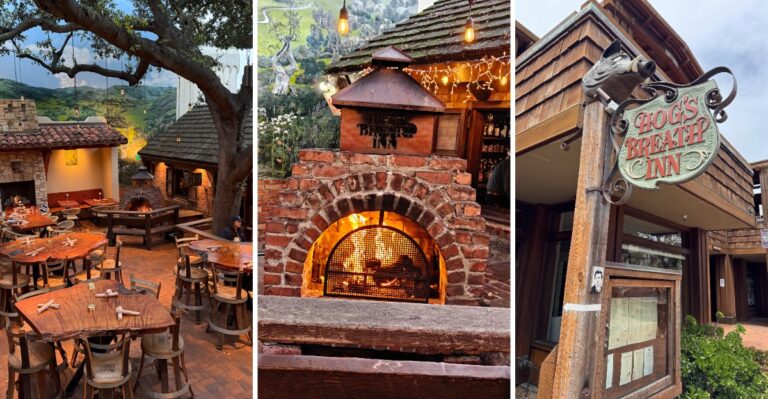 Only A Short Walk From The Carmel Beach, Hog’s Breath Inn Keeps Its Fireplaces Burning