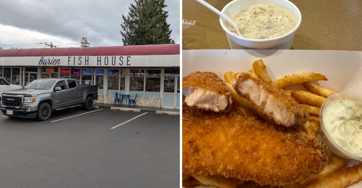 Washingtonians Go Out Of Their Way For The Non-Greasy Fish And Chips At This No-Frills Counter-Serve Seafood Shack