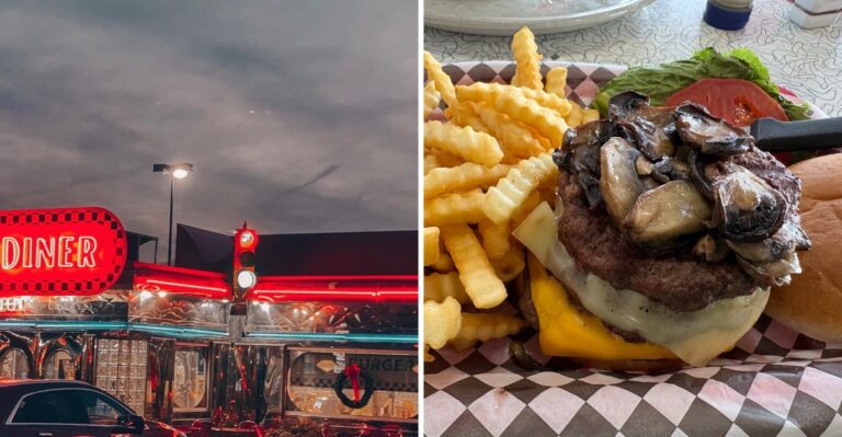 Step Back Into The ’50s At This Silver-Sided Diner Near The Smokies Serving Home-Style Breakfast All Day