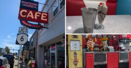 This Nostalgic Retro Diner In A Small Oregon Town Serves Milkshakes Among Vintage Cars And Antiques