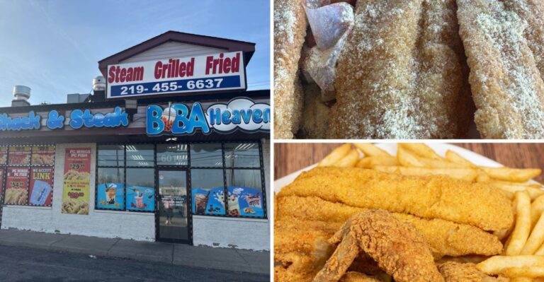 Hoosiers Keep Coming Back For The Fresh, Never-Greasy Fried Catfish At This No-Frills Indiana Seafood Shack