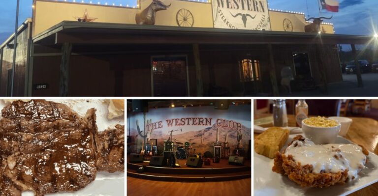 This Texas Saloon Steakhouse Pairs A 16-Ounce Ribeye With Live Music And A Dance Floor
