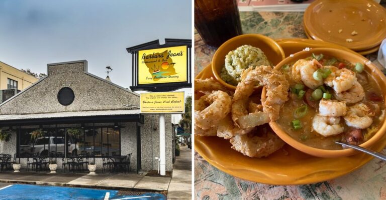 Bring Your Appetite To This Georgia Seafood Buffet Piling Plates With Fried Shrimp