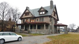 This Boarded-Up Indiana Mansion Sits Vacant And Falling Apart With A Haunted Reputation