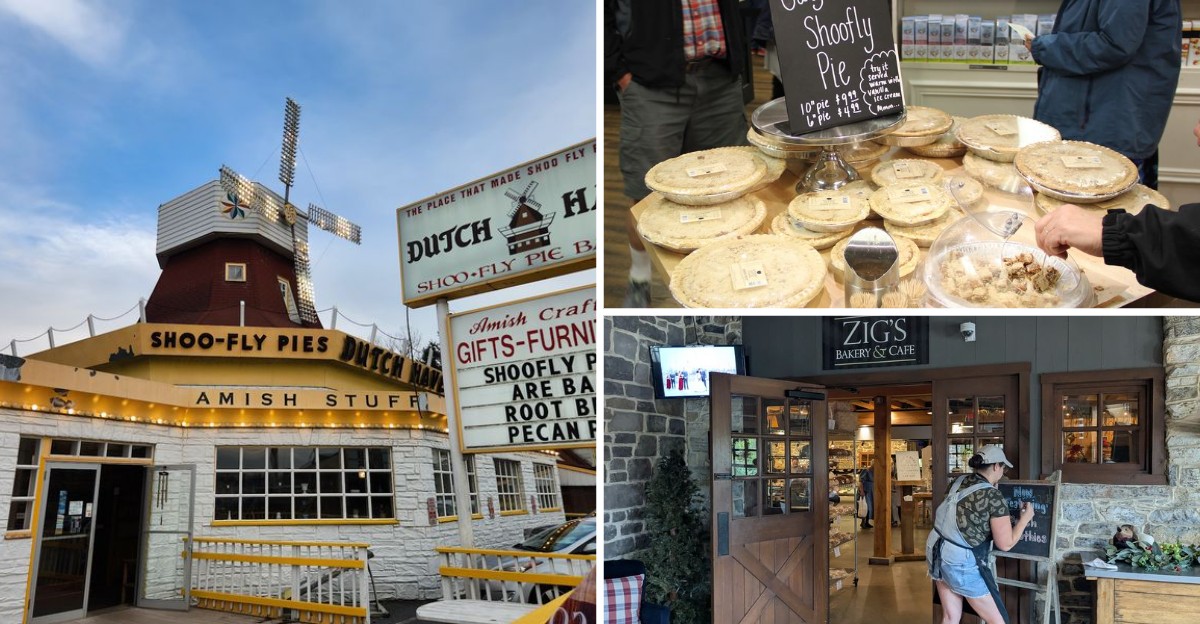 Seven Pennsylvania Bakeries Where The Shoofly Pie Still Comes Wet-Bottom And Gooey