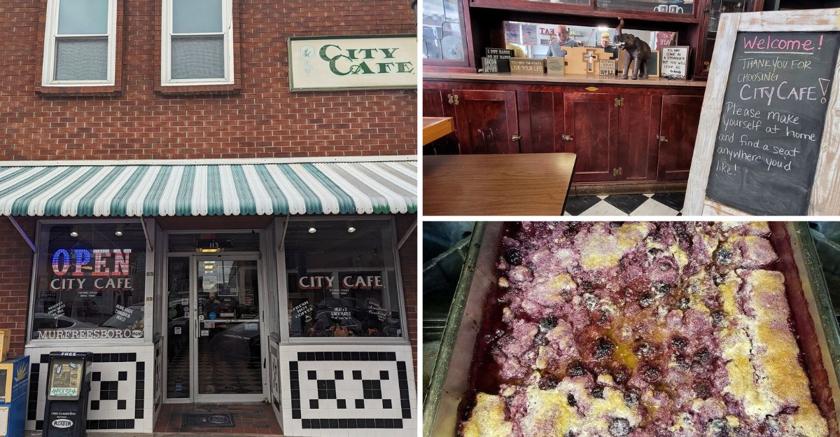 Bite Into Southern Comfort Food At City Cafe In Downtown Murfreesboro, Tennessee