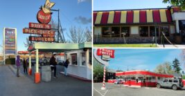 Washington Burger Lovers Keep Driving To These 7 Old Drive-Ins For Shakes
