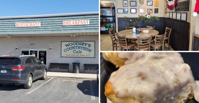 Locals Fill The Booths At This Country Diner Off Florida’s Beaten Path For Hometown Breakfasts And Sausage Gravy