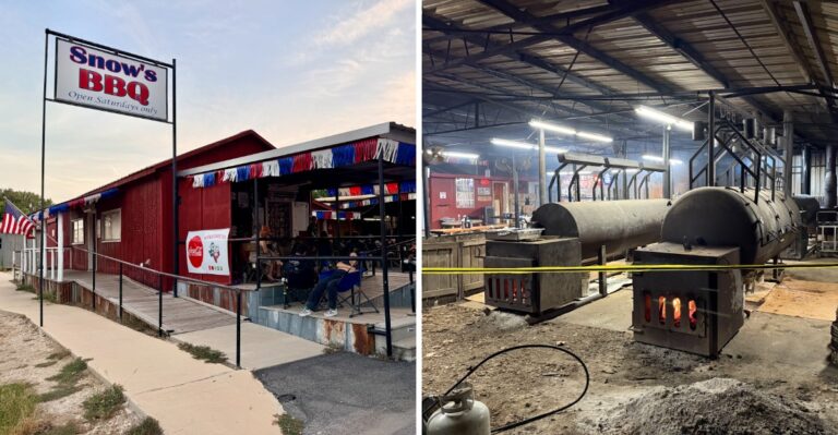 Smoke Rolls Out Of Snow’s BBQ In Lexington Only On Saturday Mornings