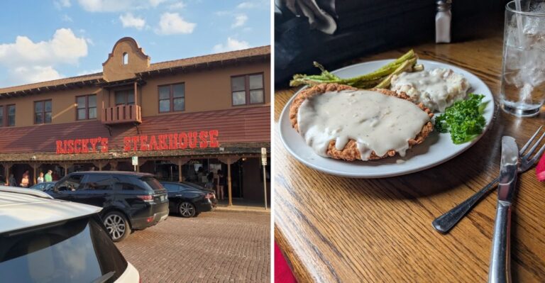 You Can Tour The Longhorn Herd Then Eat Chicken-Fried Steak At This Fort Worth Stockyards Spot