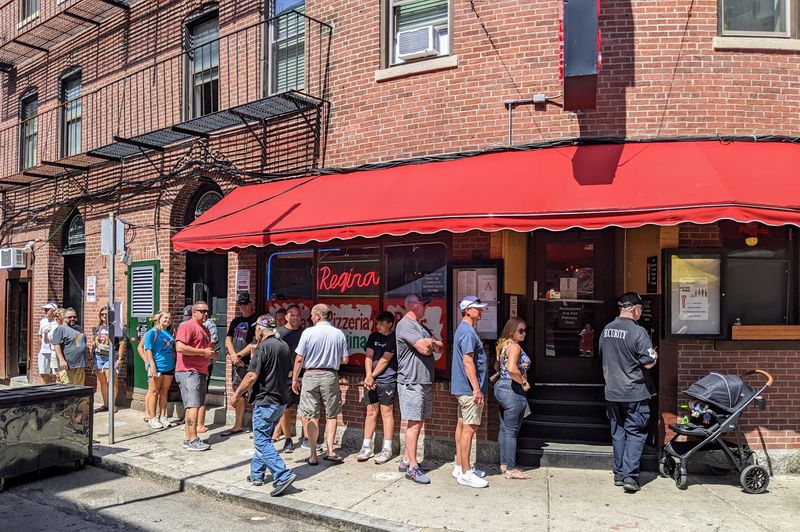 Skip The Chains And Grab A Slice At The Original North End Location Of This Boston Pizzeria