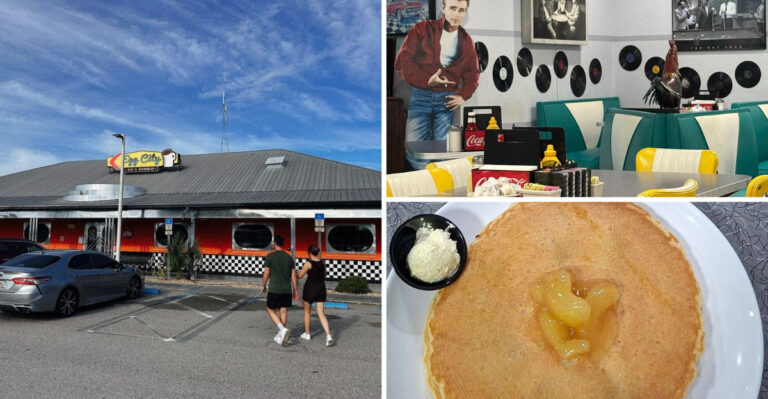 This Beloved Small-Town Florida Diner Serves Up a Retro ’50s Breakfast Worth The Drive