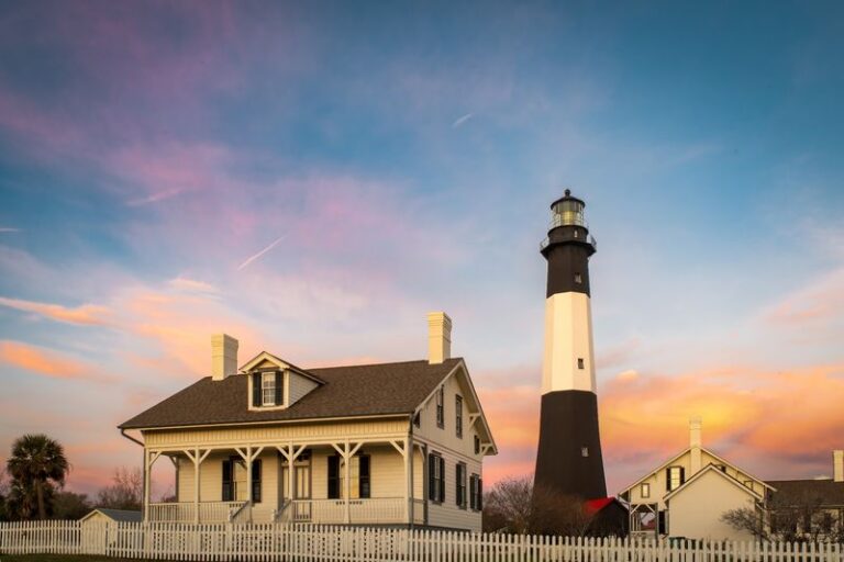 Spend The Night In A Restored Georgia Lighthouse Where The Ocean Is Right Outside Your Window