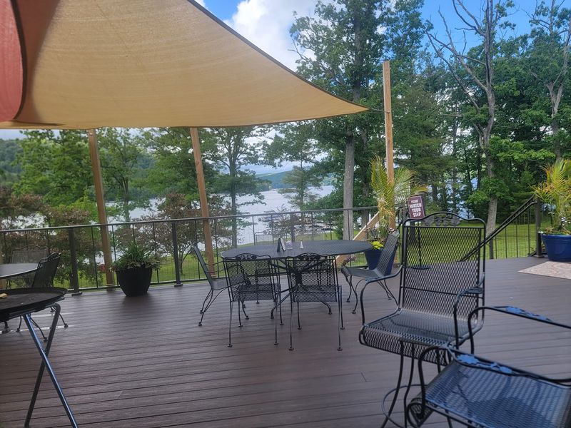 This Deep Creek Lake Lodge Serves Trout And Mountain Views From A Table Above The Water