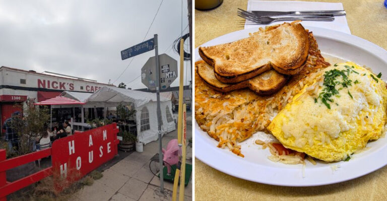 This No-Frills California Diner Has Dished Old-School Breakfast Since 1948, And Regulars Still Wait For A Counter Seat