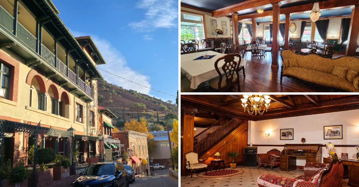 This Historic Bisbee Hotel Serves Elegant Dinners Where Copper Barons Once Dined