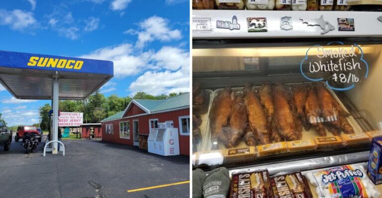 Locals Say The Smoked Whitefish At This Family-Run Smokehouse Is The Best In Northern Michigan