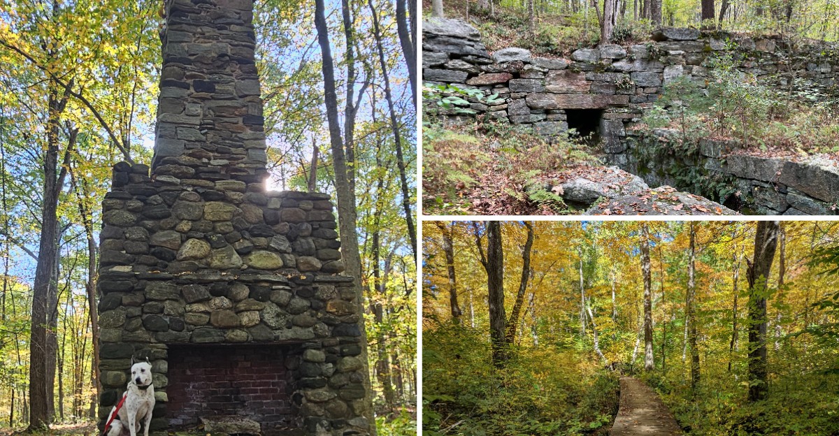 In Connecticut, A Shady Network Of Trails Leads Past The Ruins Of A Vanished Mill Town
