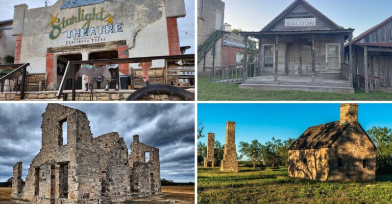 Ranked By Locals, These 7 Texas Ghost Towns Still Have Buildings You Can Walk Through