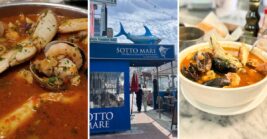 This North Beach San Francisco Seafood Joint Piles Its Cioppino High With Crab And Clams