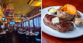 Go On A Thursday For Prime Rib At This Dark-Wood Texas Steakhouse That Fills Up Fast