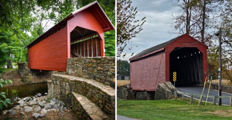 These 8 Maryland Covered Bridges Are Worth A Slow Sunday Drive Through The Countryside