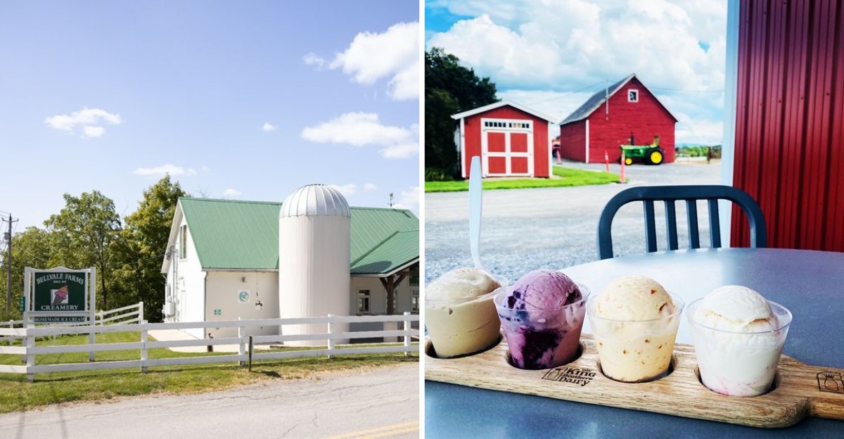 Seven Small-Town New York Creameries Where The Ice Cream Is Still Churned On The Farm