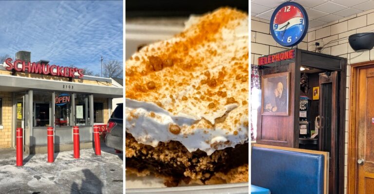 Order The Peanut Butter Pie At This 75-Year-Old Toledo, Ohio Diner That Bakes Over 20 Kinds