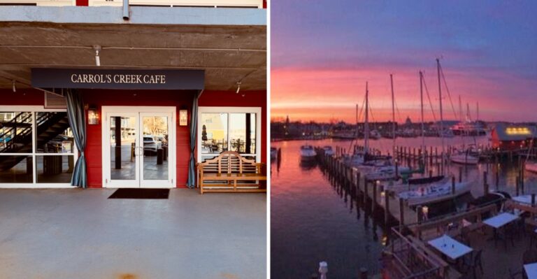 Order A Bowl Of She-Crab Soup At This Annapolis Waterfront Restaurant Locals Treasure