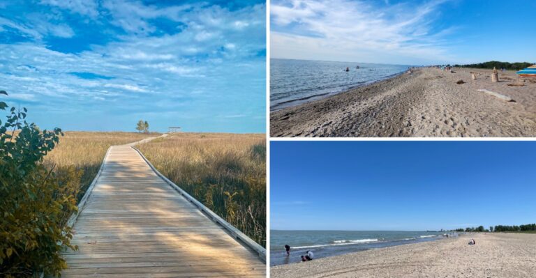 Along Ohio’s Lake Erie Shore, This State Park Has the Largest Natural Sand Beach in the State