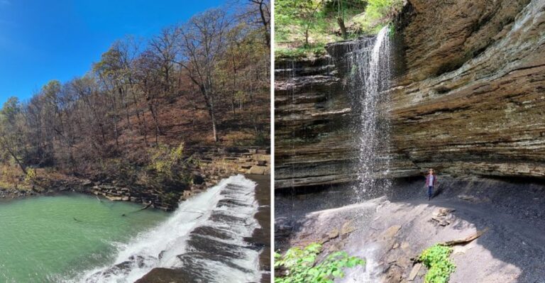 This Arkansas State Park Hides Waterfalls You Can Hike, Bike, and Walk Right Behind