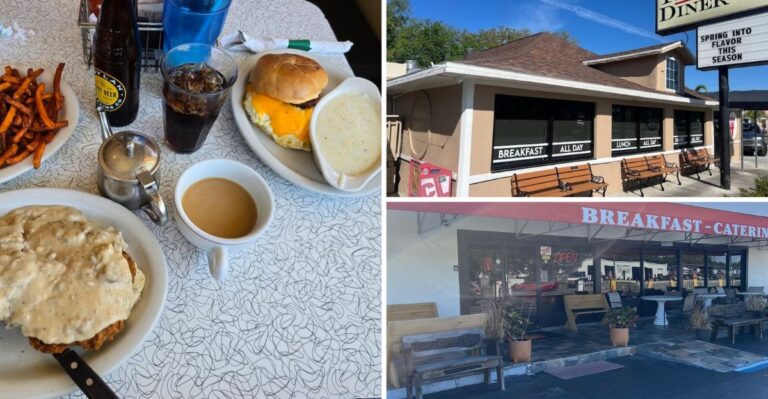Locals Line Up At These 7 Florida Diners For Biscuits And Gravy Done Right