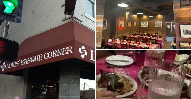 Louie’s Basque Corner In Reno Still Serves Family-Style Dinners At Long Shared Tables