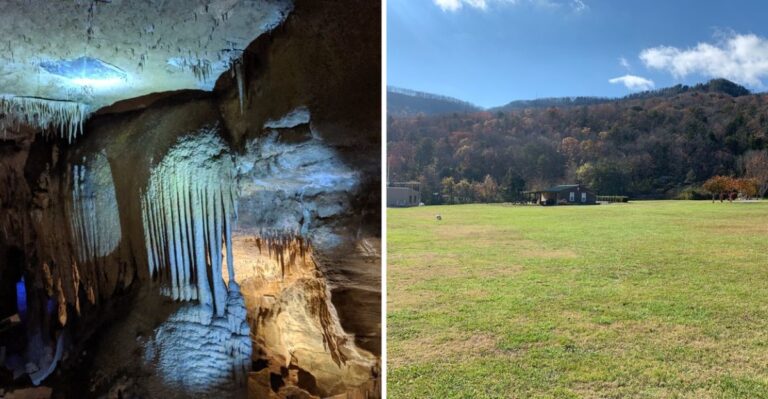 Skip The Crowds At Ruby Falls For This Underrated Chattanooga Cave Full Of Fossils And Formations