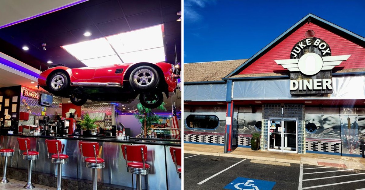 This 1950s-Themed Diner In Virginia Spins Vintage Jukebox Tunes Over Milkshakes And Classic Cars