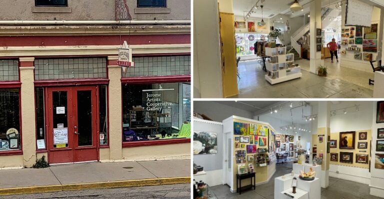 Browse Local Art At The Jerome Artists Co-Op In Arizona’s Artsy Mountain Town Of Jerome
