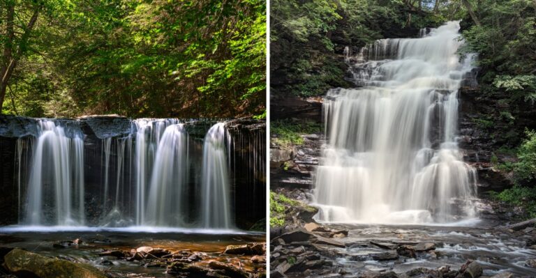 Wander The Waterfalls And Hemlock Gorge Trails At Ricketts Glen In Benton, Pennsylvania