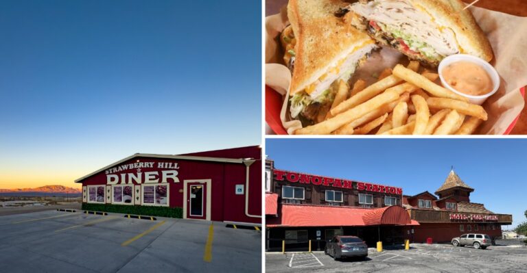 Why Do Tonopah Travelers Keep Pulling Over At The Same 7 Old Mining-Town Diners?