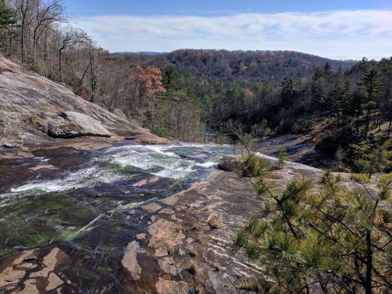 This North Carolina State Park Sends Waterfall Trails Down Rugged Gorges in a Mountain Rainforest