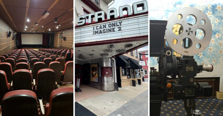 Retirees Are Quietly Moving To This Walkable Pennsylvania Town Where Main Street Still Has A Movie House