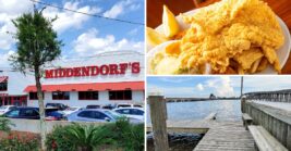 Louisianans Drive Hours For The Thin-Cut Fried Catfish At This Landmark Lakeside Seafood Shack