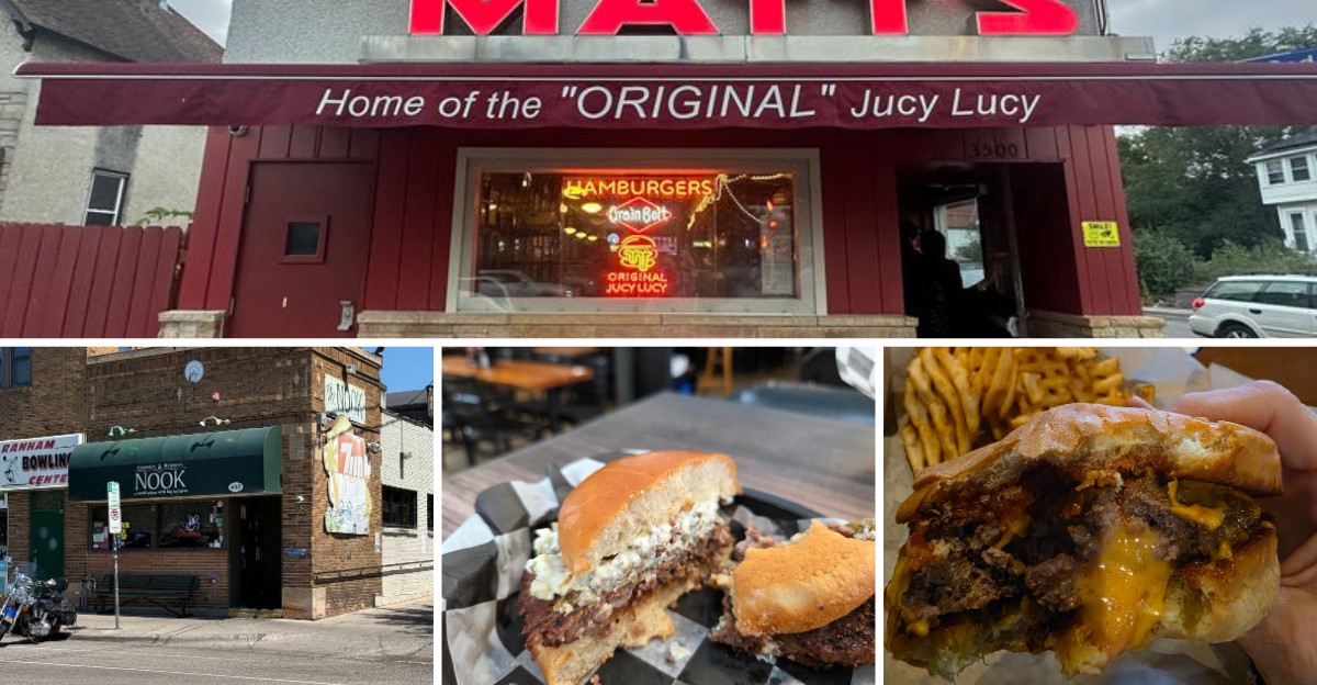 You Can Still Order A Cheese-Stuffed Burger At These 8 Minnesota Bars Where The Cheese Is Stuffed Inside