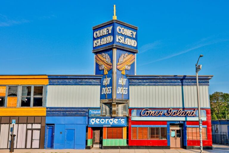 Order The Legendary Hot Dogs At George’s Coney Island, The Worcester Institution Grilling Since 1918