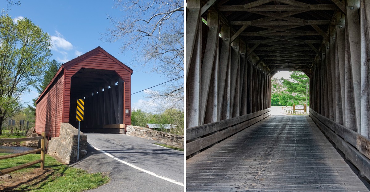 Step Inside This Frederick County Covered Bridge That’s Carried Travelers Since The 1800s