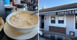 Order A Bowl Of Clam Chowder So Thick The Spoon Stands Up At This Gloucester Institution