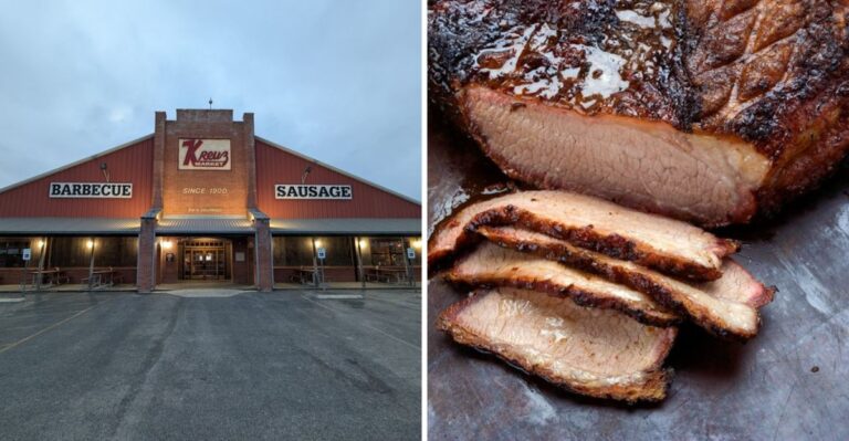 Hidden Behind A Gas Station, This Lockhart Smokehouse Slices Brisket Purists Rank Above The Rest