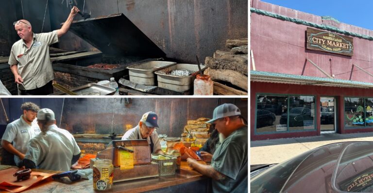 Locals Swear By The Chopped Beef Sandwiches At This Longtime Luling Barbecue Joint
