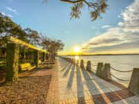 This Sleepy South Carolina River Town Slows You Down With Waterfront Swings At Sunset