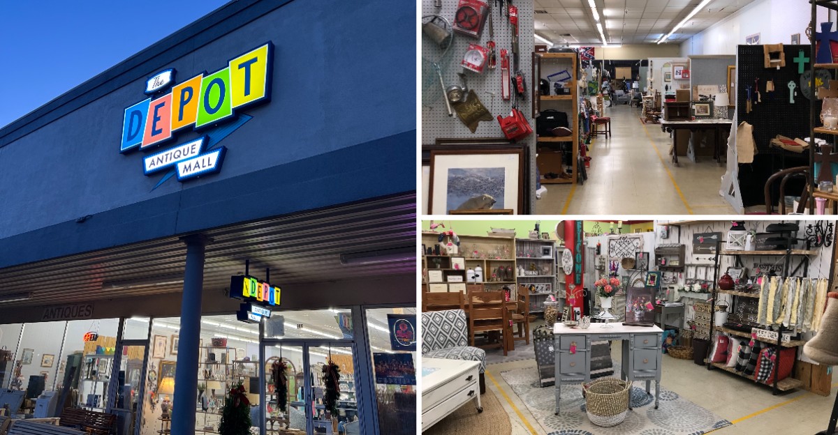You’ll Want Several Laps Through The Packed Booths Of Vintage Finds At This Mississippi Antique Mall